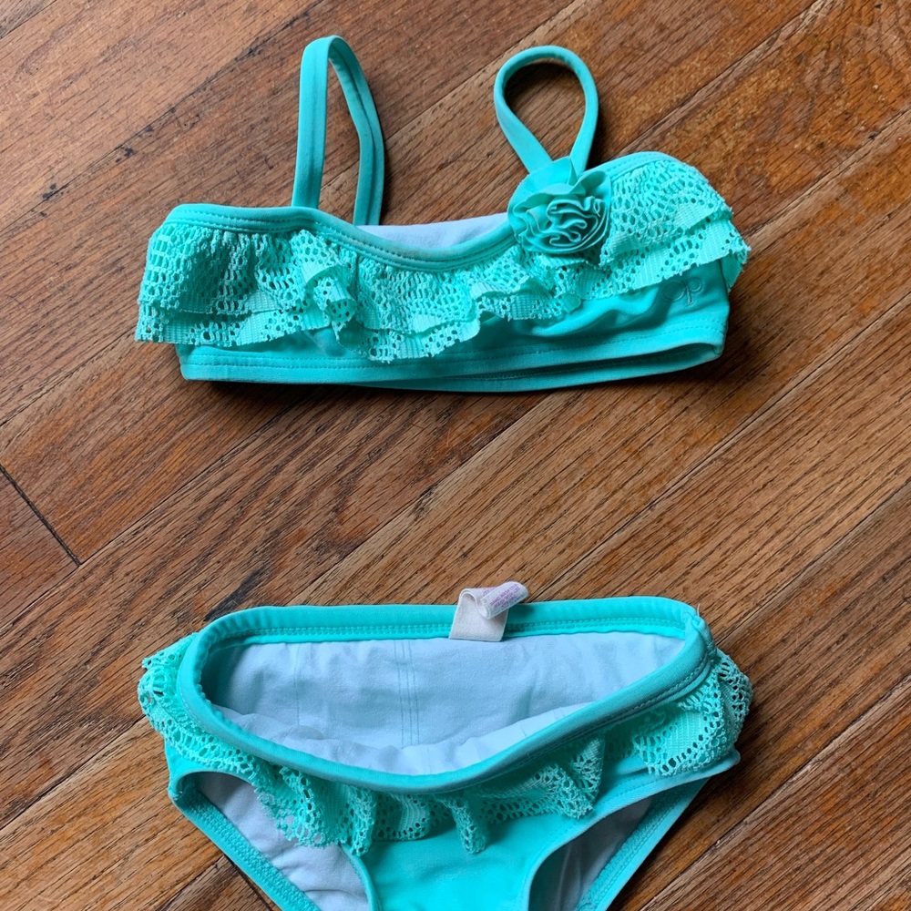 Toddler girls 2 piece swimsuit